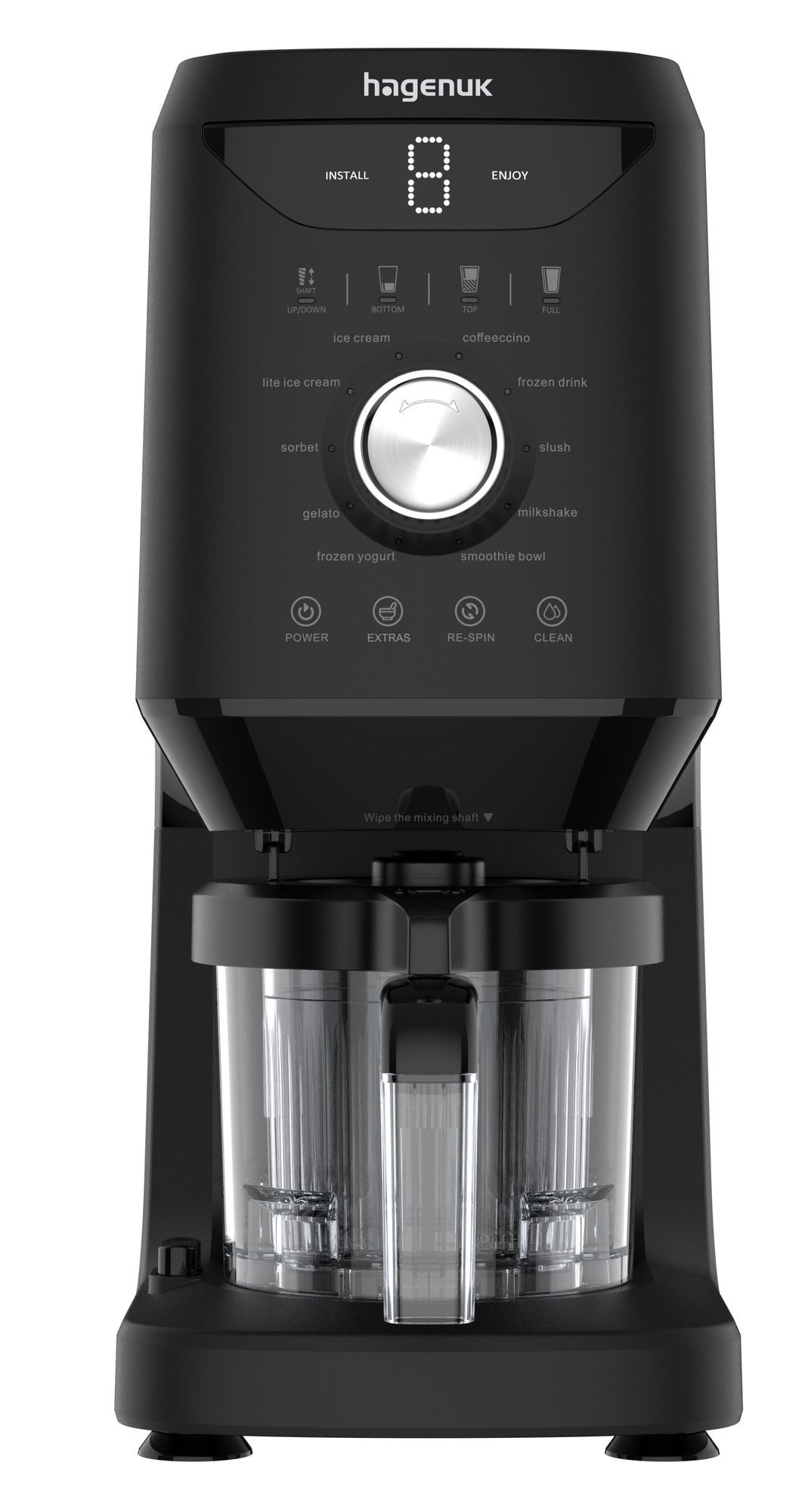 Hagenuk Eiscreme & Dessertmaschine ICM-500.05LB 800W