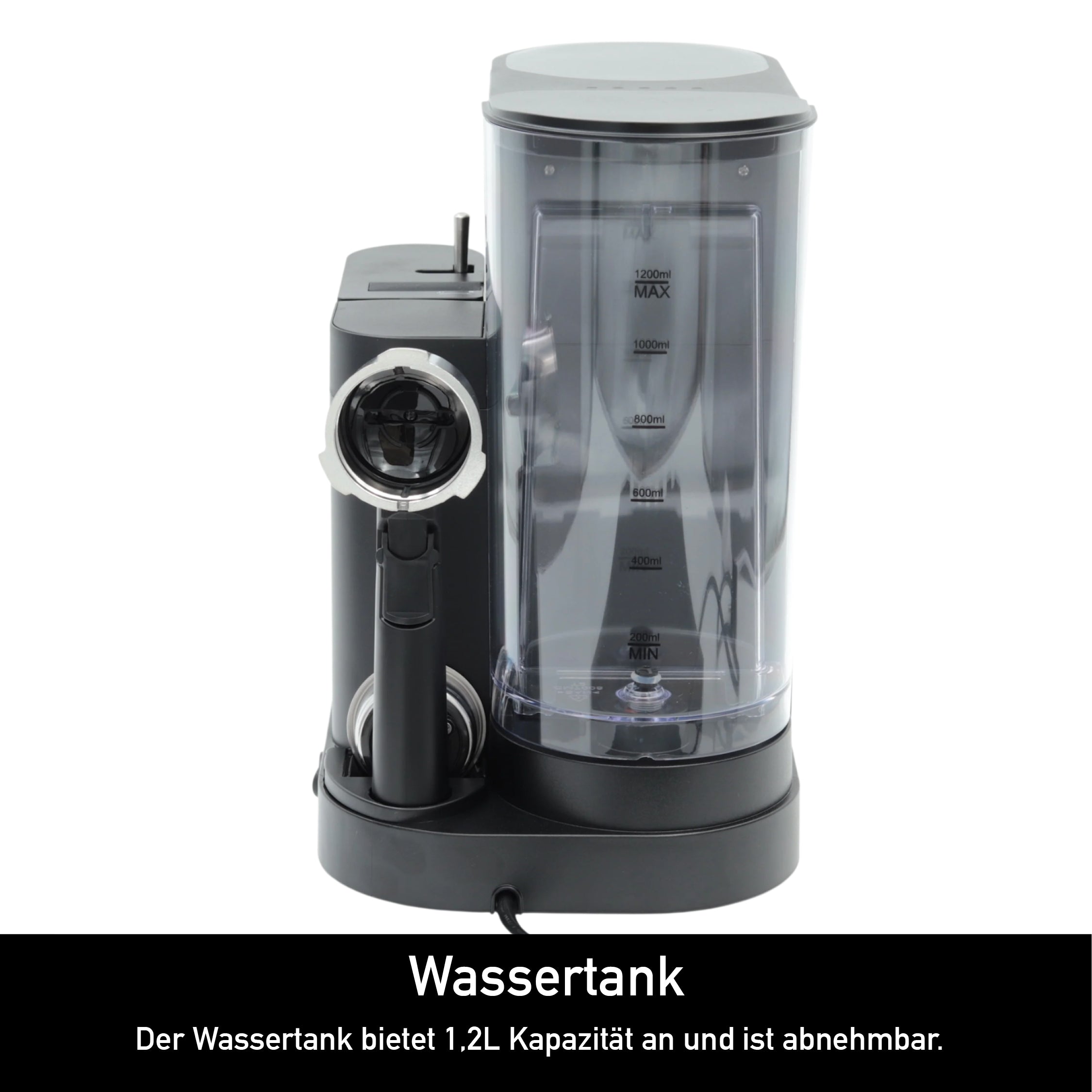 Espressomaschine mit Milchaufschäumer