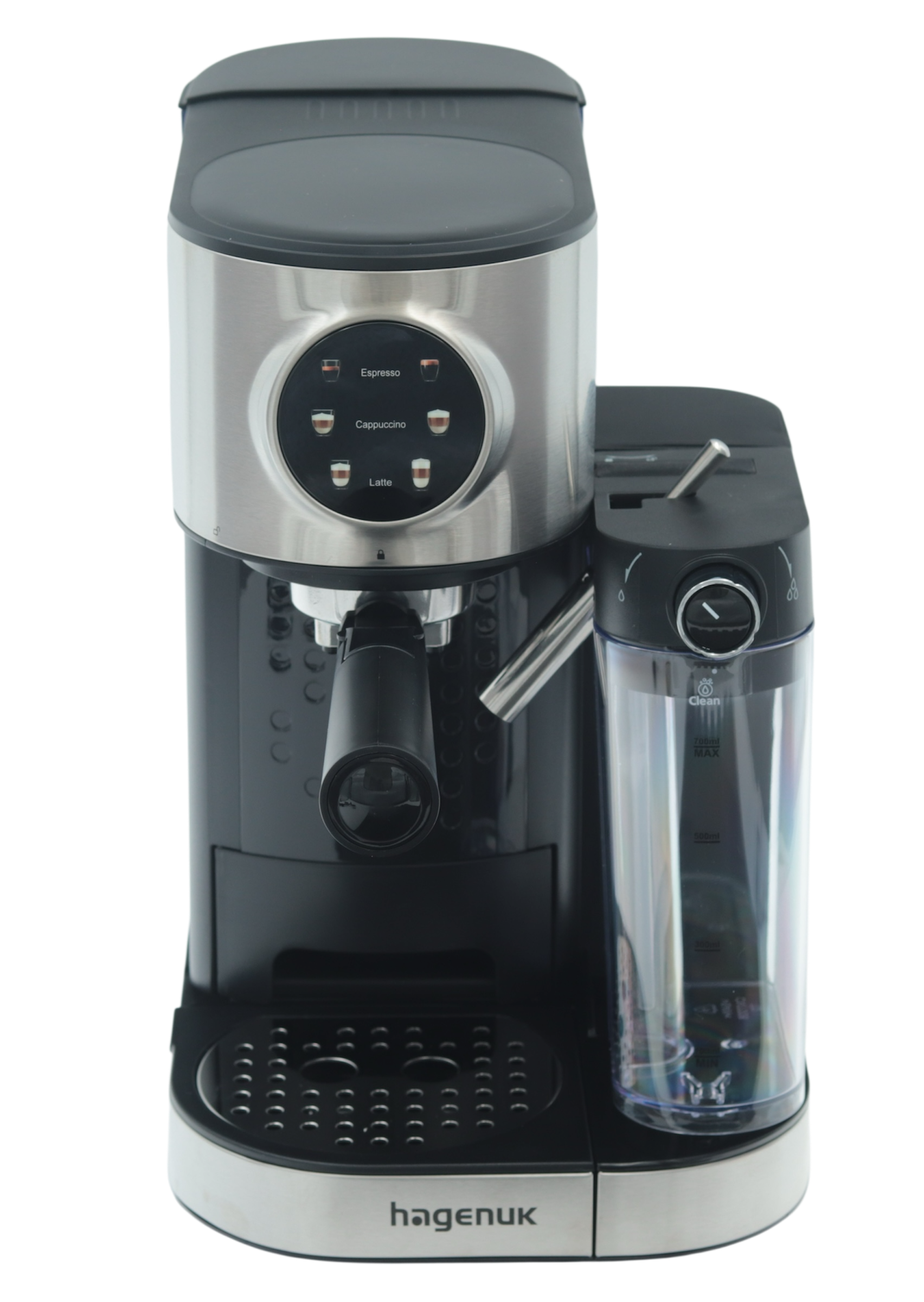 Espressomaschine mit Milchaufschäumer