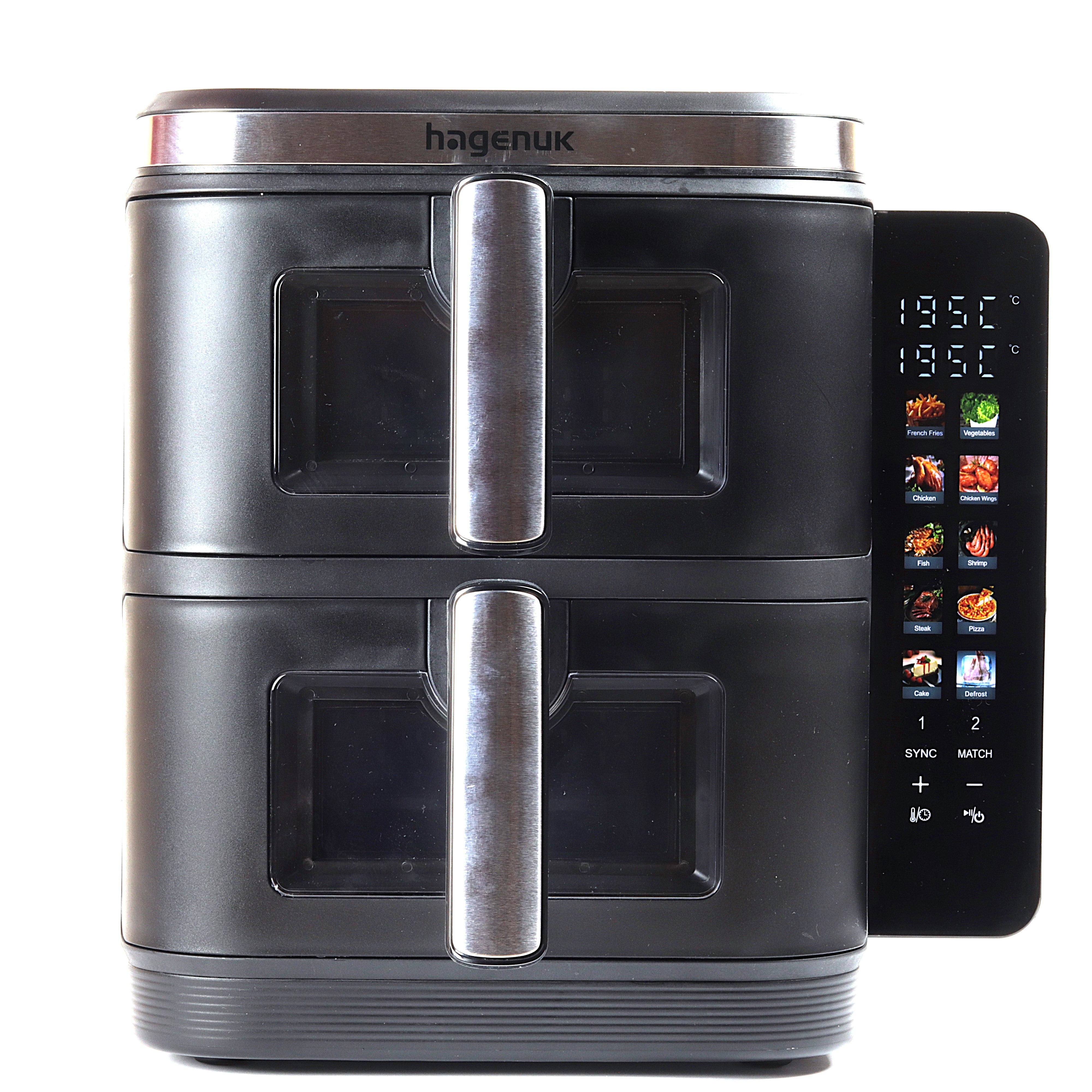 Hagenuk Doppel-Heißluftfritteuse