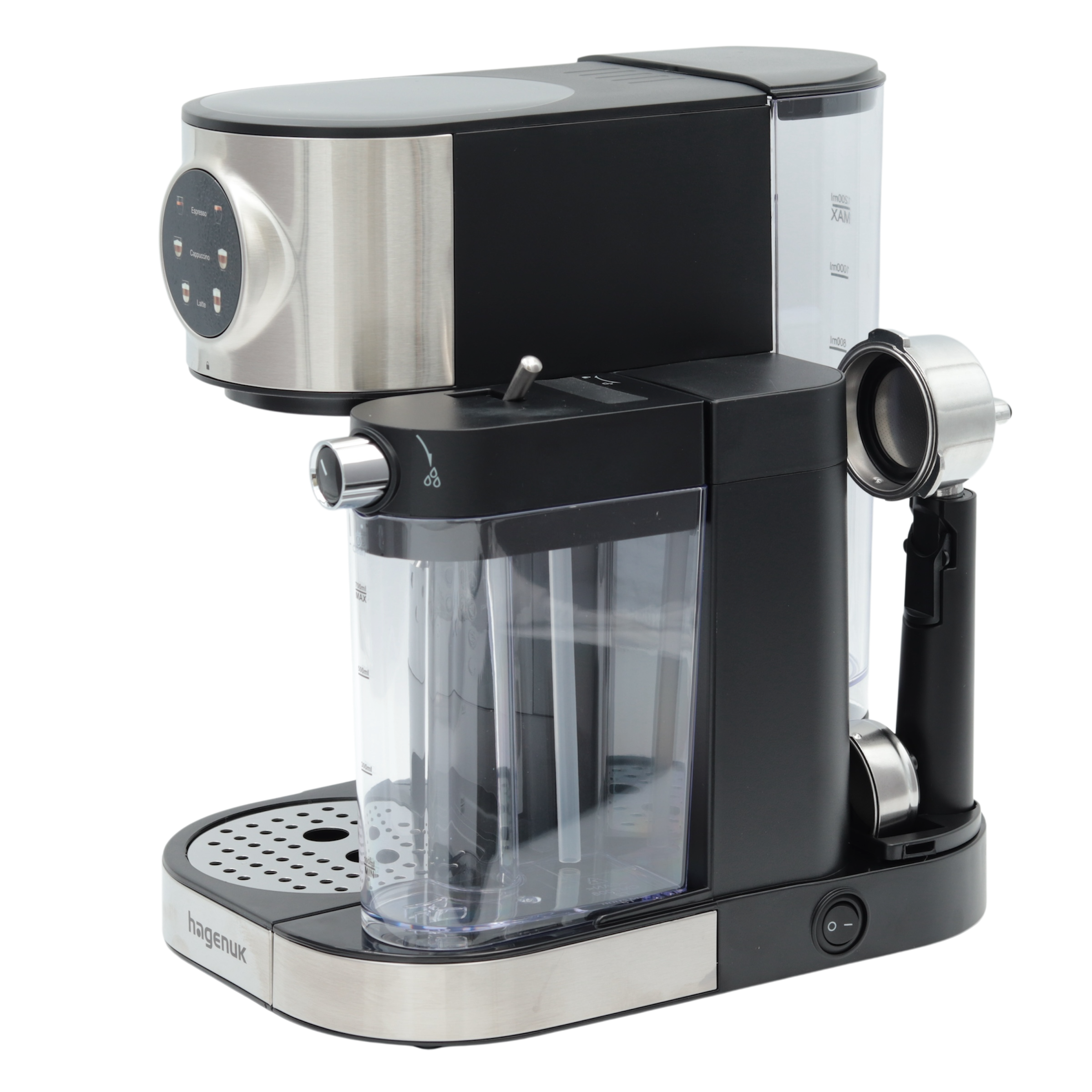 Espressomaschine mit Milchaufschäumer