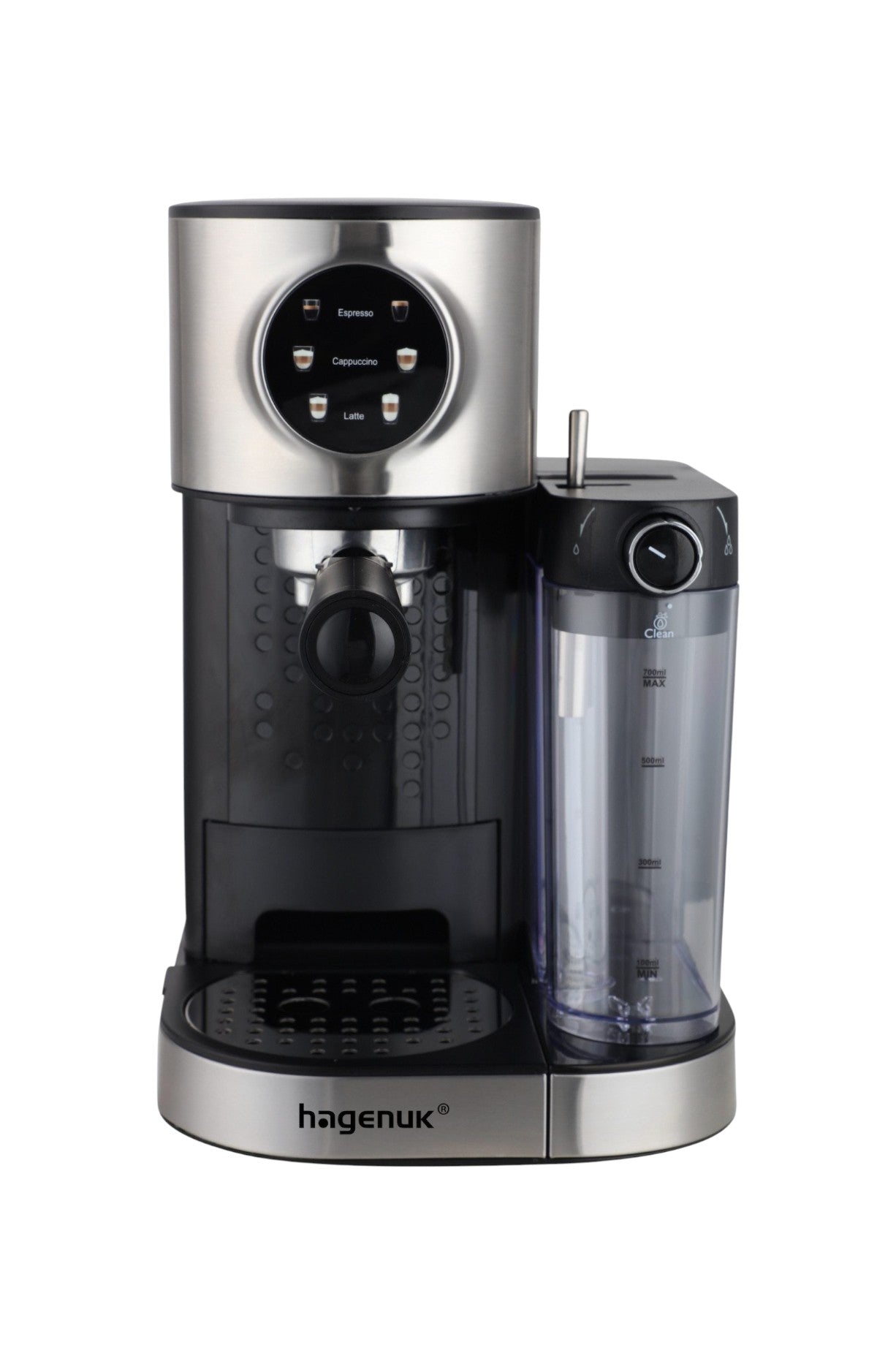 Espressomaschine mit Milchaufschäumer