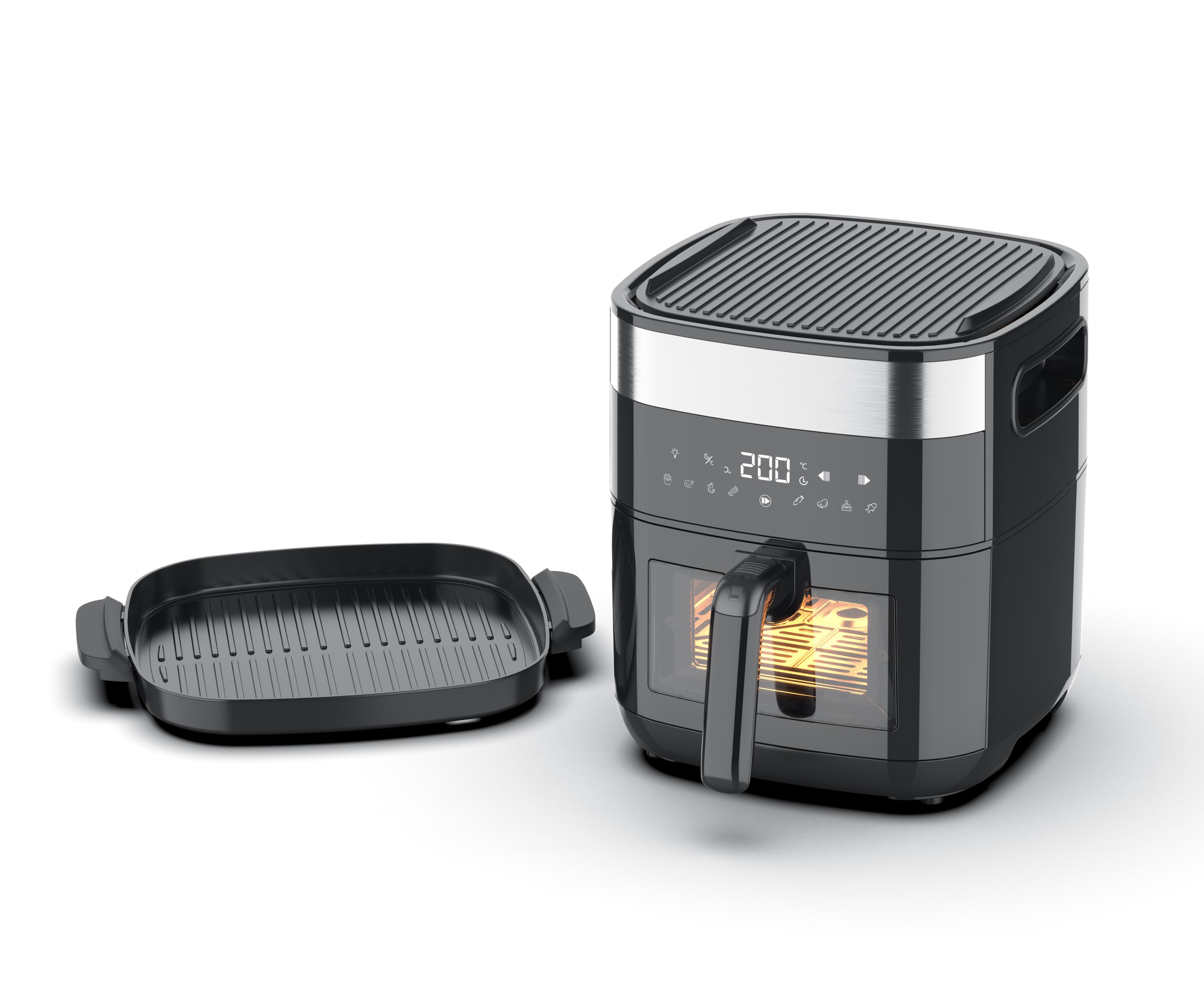 Hagenuk 2-in-1 Heißluft-Grill