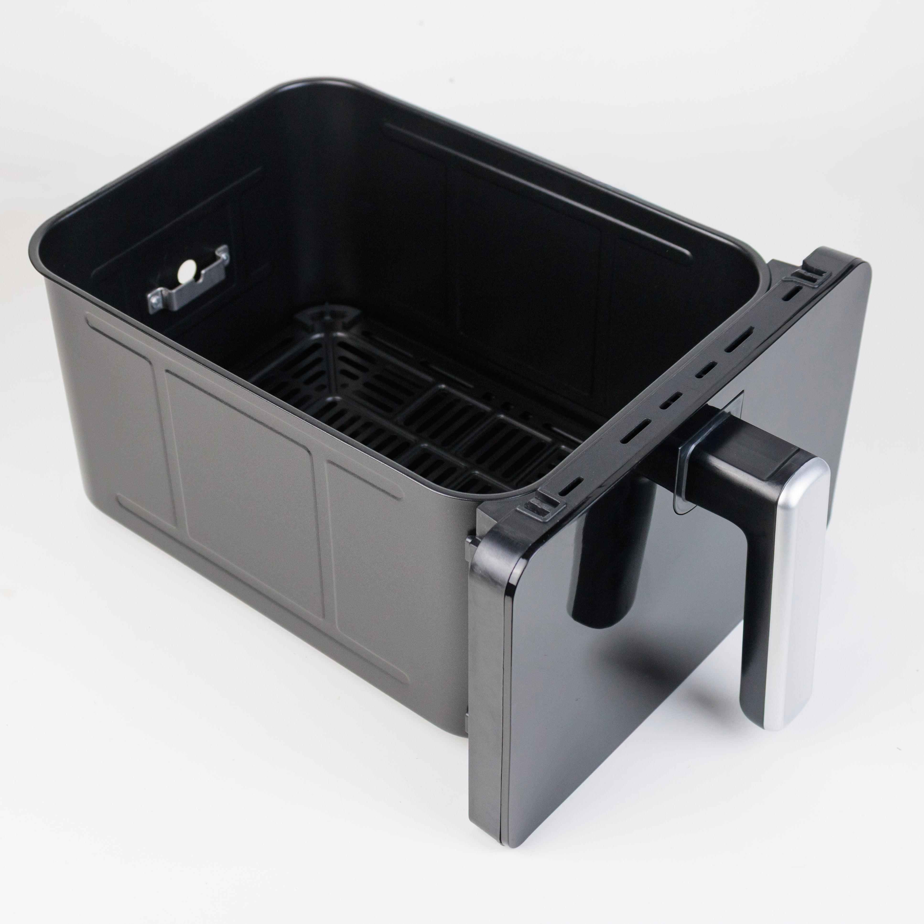 Heißluftfritteuse mit rotierendem Frittierkorb