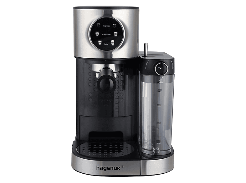 Espressomaschine mit Milchaufschäumer