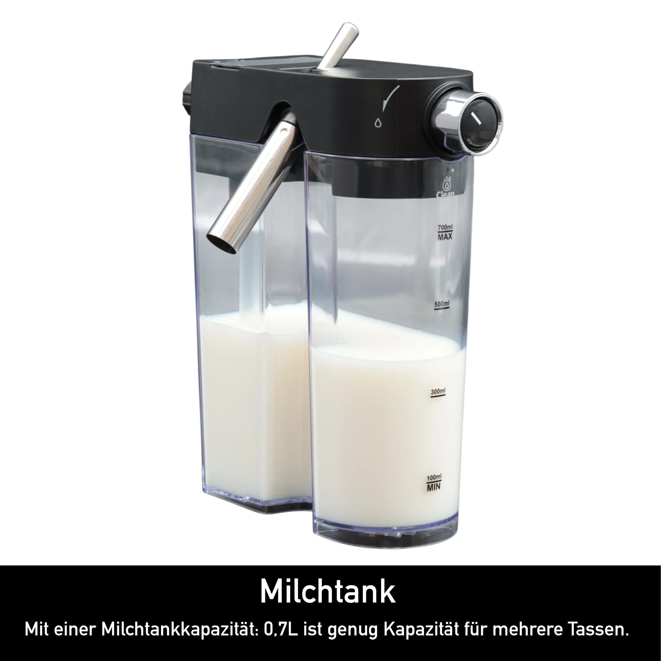 Espressomaschine mit Milchaufschäumer