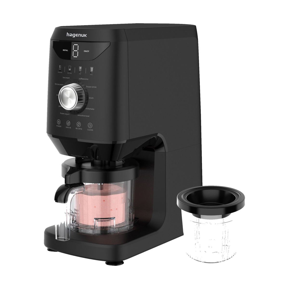 Hagenuk Eiscreme & Dessertmaschine ICM-500.05LB 800W